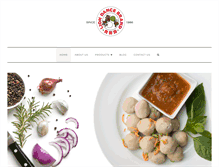 Tablet Screenshot of parkfood.com